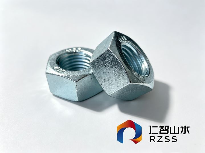 Hex nuts DIN 934, zinc plated, manufactured by Shanshui Fastener