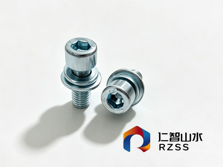Flange screws and self-tapping screws, zinc plated